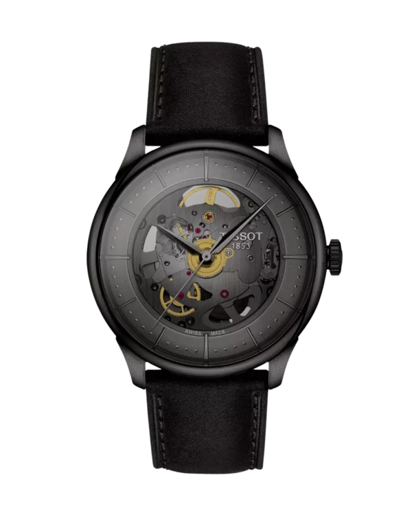 Tissot Chemin des Tourelles Skeleton Gris foncé